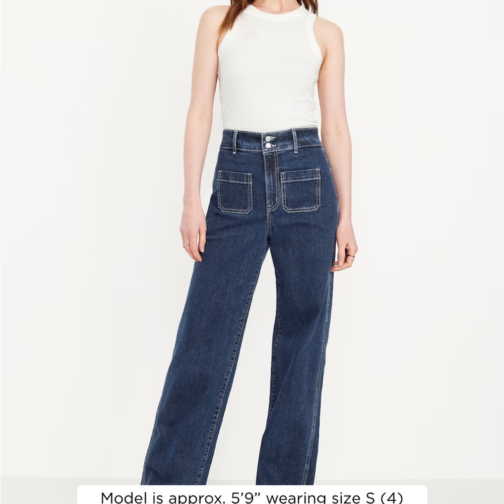 Old Navy Mariner Wide Leg Jeans